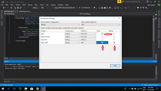 Creating New Project In Xamarin